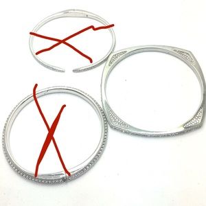 Nadri Pave Crystal Bangle. Full pave CZ Cuff  Bangle. Nadri bangle Bracelet